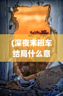 (深夜末班车结局什么意思) 末班车在深夜中穿行，演绎出微热夜晚中的都市情愫与静谧之美