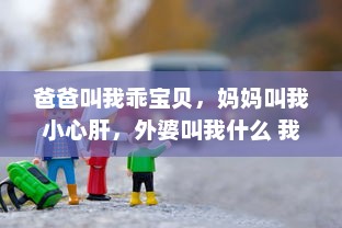 爸爸叫我乖宝贝，妈妈叫我小心肝，外婆叫我什么 我在不同的亲情呼唤中茁壮成长 v9.8.3下载