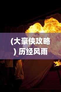 (大豪侠攻略) 历经风雨，浴火重生：大豪侠挑战江湖的英勇历程与非凡智慧