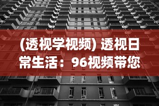 (透视学视频) 透视日常生活：96视频带您领略不一样的世界视角与人文故事