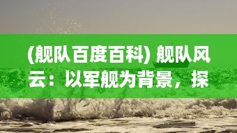 (舰队百度百科) 舰队风云：以军舰为背景，探索历史变迁与海洋战争的伟大史诗