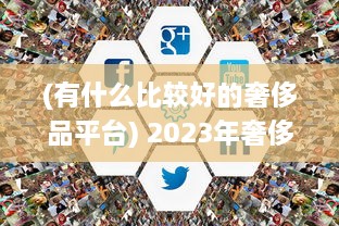 (有什么比较好的奢侈品平台) 2023年奢侈品app比较：解析哪个平台最好实现便捷购物体验