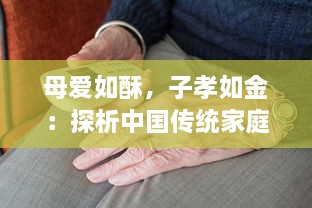 母爱如酥，子孝如金：探析中国传统家庭伦理洁净的母慈子孝共享天伦之美好画卷 v7.1.2下载