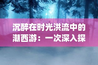 沉醉在时光洪流中的潮西游：一次深入探索中国南方传统文化魅力之旅