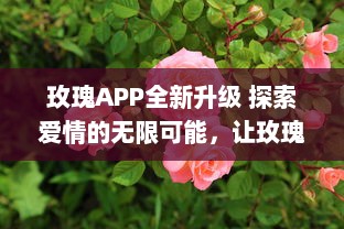 玫瑰APP全新升级 探索爱情的无限可能，让玫瑰引领你的浪漫之旅 v9.4.9下载