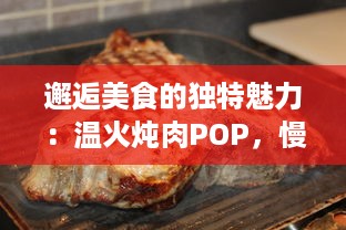 邂逅美食的独特魅力：温火炖肉POP，慢煮的细腻与滋味，诠释你未曾知晓的食物烹饪艺术